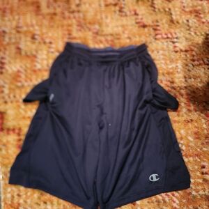 Champion Black Athletic Shorts